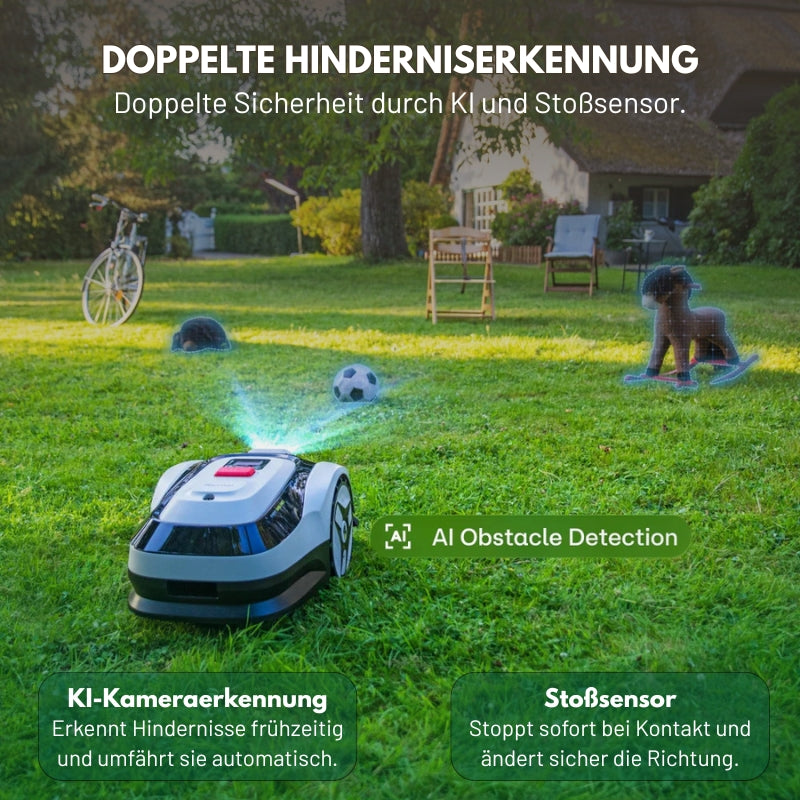 Segwent RoboCut X1 - Intelligenter Mähroboter mit KI-Navigation