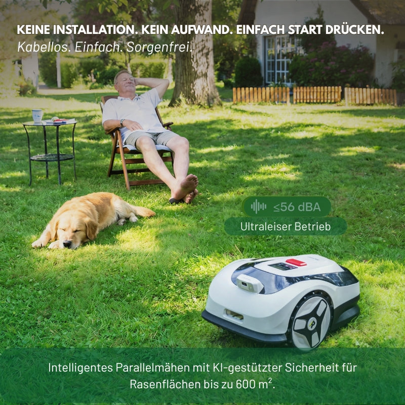 Segwent RoboCut X1 - Intelligenter Mähroboter mit KI-Navigation