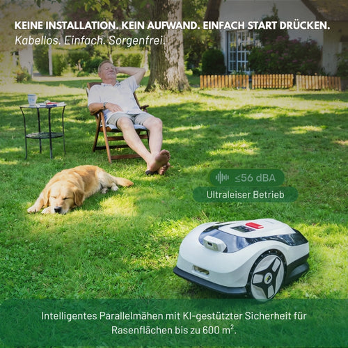 Segwent RoboCut X1 - Intelligenter Mähroboter mit KI-Navigation