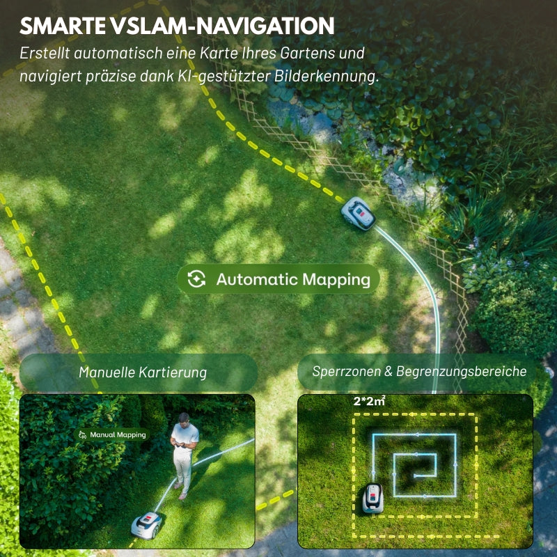 Segwent RoboCut X1 - Intelligenter Mähroboter mit KI-Navigation
